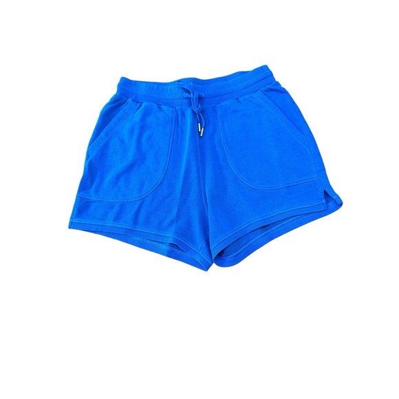 L*Space Womens Shorts Blue Active‎ Lounge Sweat Athleisure Sideline XL - Picture 1 of 7